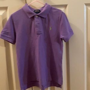 Polo Ralph Lauren little boys polo shirt, purple